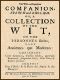 [Gutenberg 54498] • The Wise and Ingenious Companion, French and English; / or, A Collection of the Wit of the Illustrious Persons, Both Ancient and Modern